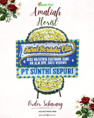 Papan Bunga Duka di Sepinggan Baru