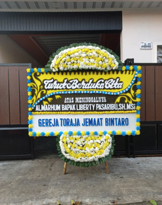 Papan Bunga Duka di Sepinggan Baru