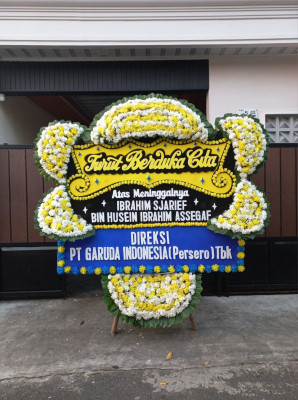 Papan Bunga Duka di Sepinggan Baru