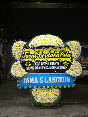 Papan Bunga Duka di Sepinggan Baru