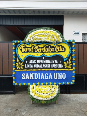 Papan Bunga Duka di Sepinggan Baru